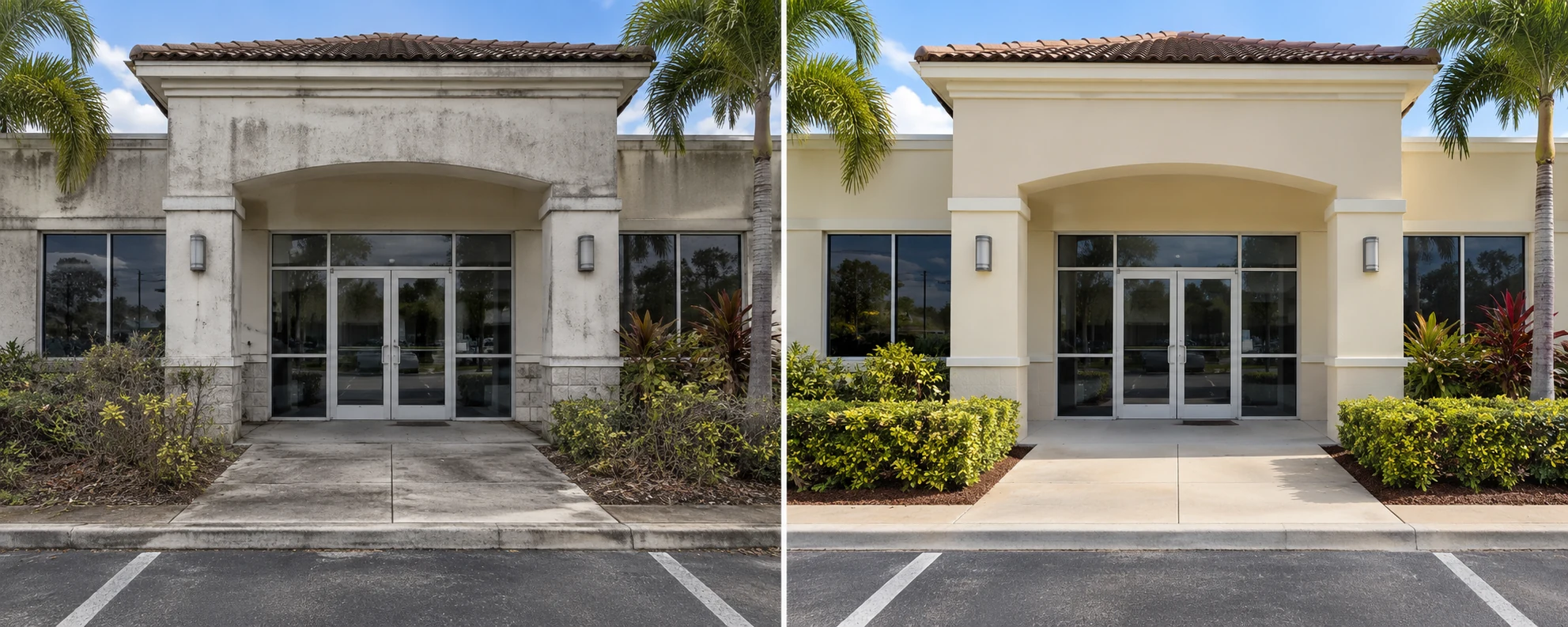 Illustrative commercial grounds for a South Florida property