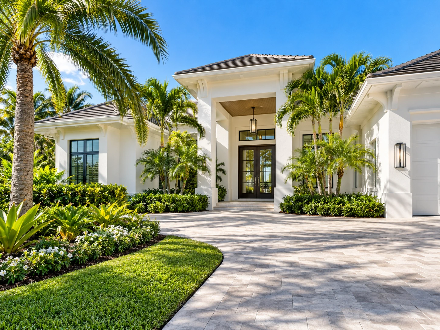Freshly painted South Florida home